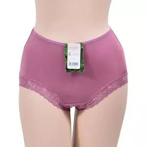 [하프클럽/]견소재 부드러운 촉감 누디 레이스 여성 맥시팬티 N73