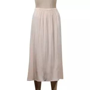 [하프클럽/]가볍고 시원한 촉감 여성 인견 8부 롱 속치마