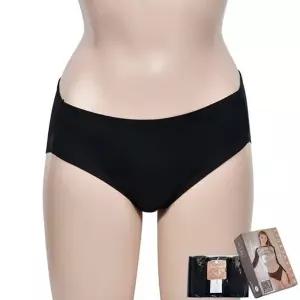 [하프클럽/]플한 디자인 깔끔한 햄라인 블랙 누디 위생팬티 3매입