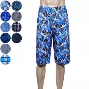 [하프클럽/]쾌적하고 통기성이 좋은 인견소재 남성 7부 파자마