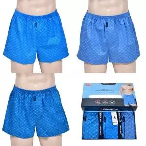 [하프클럽/]고 부드러운 남성 순면 빅사이즈 사각팬티 3매입 120