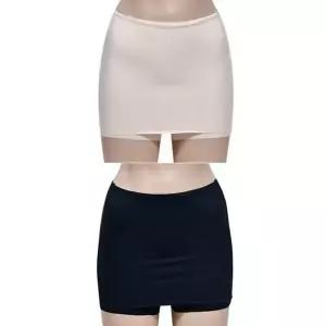 [하프클럽/]티나지 않는 편안함 Y존 커버 치마형 네모 팬티