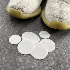 [하프클럽/]운동화 신발 메쉬구멍 수선패치 화이트