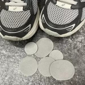 [하프클럽/]운동화 신발 메쉬구멍 수선패치 그레이