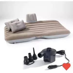 캠핑 에어매트 차량용 에어펌프 차량 매트