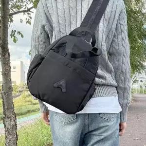 슬링백 투웨이 스트랩지퍼 슬링백 겸용 미니 백팩 캐주얼가방