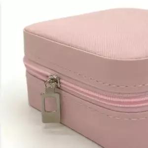 [하프클럽/]주얼리케이스 휴대용 악세서리 보관 미니 보석함 핑크