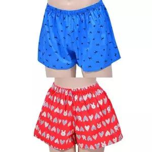 [하프클럽/]캐릭터 무늬 남여 커플 트렁크 파자마 잠옷 바지