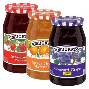 스머커스 과일잼 510g X 3종(딸기+오렌지+포도)