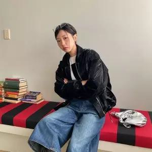 [신세계라이브쇼핑][옷자락] 여자 유니크 밑단 스트링 아방 코팅 점퍼