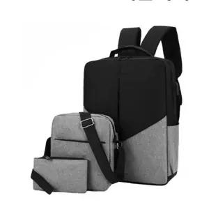 노트북가방 USB 백팩 크로스 파우치 세트 선물 노트북 가방