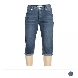 [하프클럽/]MP24047 페리나 워싱 데님 7부 반바지