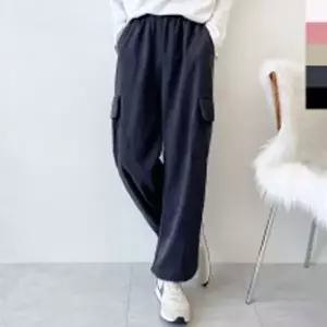 [하프클럽/]GPA CM189M 남자 골덴 카고 와이드 스트링 팬츠