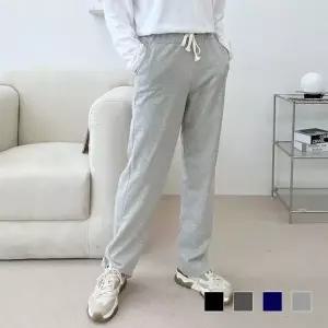 [하프클럽/]노반 SD-220981 남자 면 일자 통바지