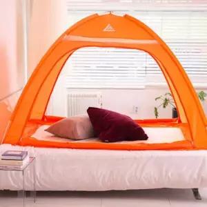 난방텐트 원터치 침대 방한 보온 실내 바닥 양문형