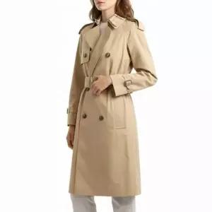 MUST IT_ Long Detachable Collar Gabardine Trench Coat 8091066) 롱 디테쳐블 칼라 개버딘 트렌치 코트)