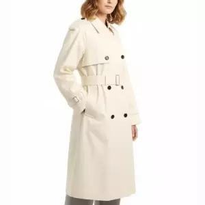 MUST IT_ Long Gabbardine Trench Coat 8080863) 롱 개버딘 트렌치코트)