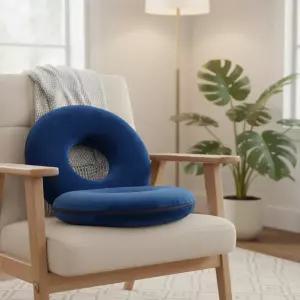 방석 메모리폼 의자방석 공부방석 회음부 도넛모양 방석 산모방석 임산부방석 치질방석