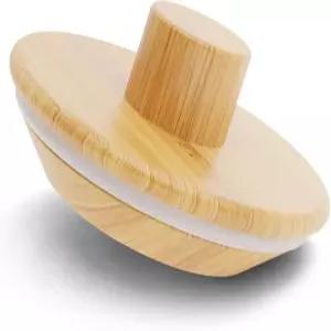 헥스누브 케멕스 커피 메이커용 대나무 뚜껑 보온 커버 및 워머 보둠에 맞고 위에 코소리 붓기