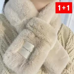 머플러 밍크 겨울 목도리 방한 여성 방한스카프 목후드