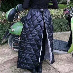 패딩스커트 보온 앞치마 오토바이 담요 노포켓 노미러스틱