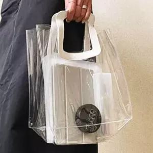 투명 토트백 생활방수 비치백