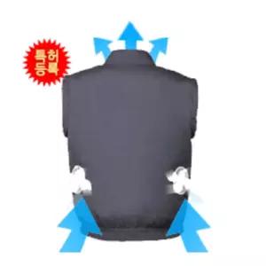 아이스뱅크 B 곤색 N2007 냉풍조끼 type