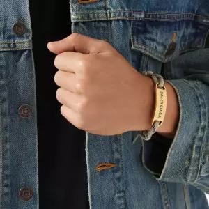 발렌시아가 로고 매듭 브레이슬릿 팔찌 656418 TVX4G 7037