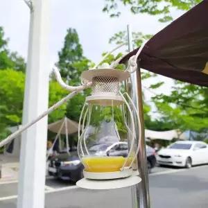 램프(아이보리) 티라이트 감성캠핑