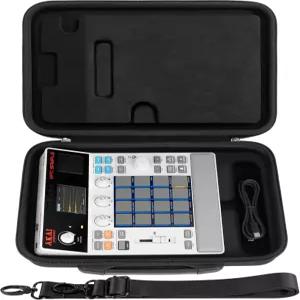Akai Professional MPC 휴대용 홈박스 오디오 러 가방(블랙)과 호환되는 GEEKRIA 하드 쉘 여행용 케이스