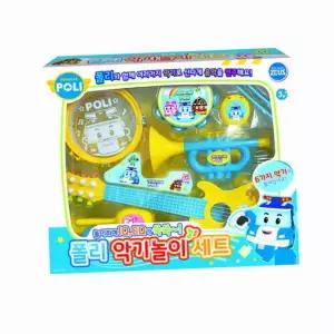 유아악기장난감 6종 기타 트럼펫 탬버린 캐스터네츠 어린이악기세트 아기음악놀이 선물