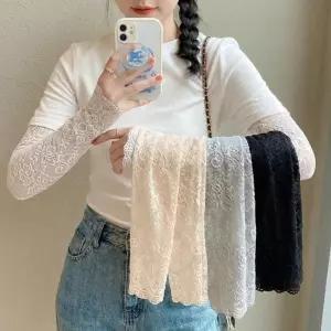 [2+2] 스칼렛 레이스 팔토시 햇빛차단 여성 운전 쿨토시 4종세트