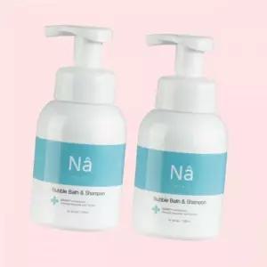 나딸 온가족 유아 신생아 아토 버블 페이스 앤 바디워시 300ml 2개 4309926