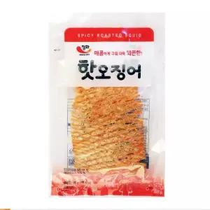 정화식품 핫 오징어 35g x 6개
