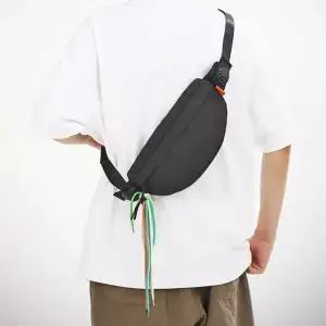 컬러풀 끈 힙색 여행보조가방 캐주얼 남녀공용 데일리 여자슬링백가방