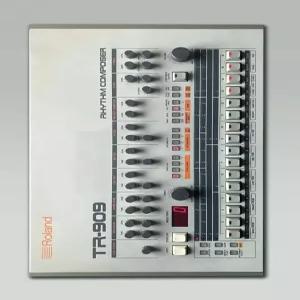 롤랜드 TR-909 패턴 북 좋아하는 드럼 종이에 저장하세요 합성 및 머신 주석