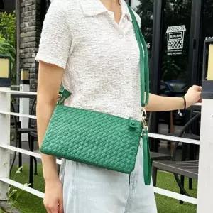 클러치백 미니 클러치 크로스백 여성 캐주얼 스트랩크로스백