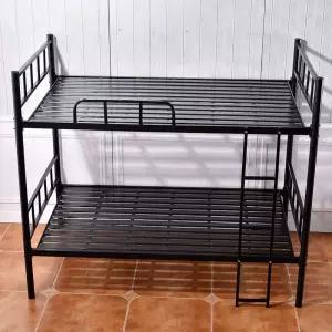 학생 이층침대 기숙사 철제 벙커베드 조립식 프레임 숙소용 싱글 저상형 다락방 튼튼한