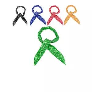 아쿠아 사용하는 쿨 스카프 5개 각종 X 산업현장에서