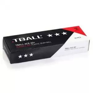 티볼 에이스 40 3성 탁구공 12개입 연습구용품 탁구볼 플라스틱 플라스틱볼 경기용 경기공 연습용 악세사리