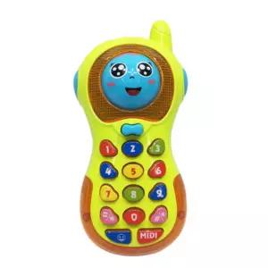 버튼조작 소리학습 감각발달 장난감전화기 아기스마트폰