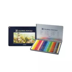 36색색연필 문화 색연필 36색 틴케이스