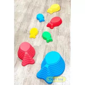 계단오르기 균형감각 대근육발달 스텝 발디딤대 아이발판 안전용품