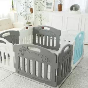 놀이방 안전울타리 안전가드 그레이톤 놀이울 8P 베이비룸 아기울타리