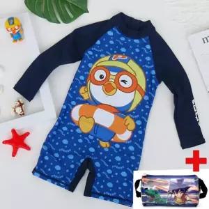 [오키즈]뽀로로 수영복 봉봉 바디슈트   수영가방 증정