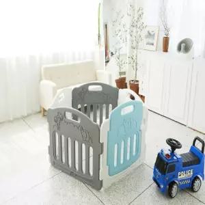 놀이방 안전가드 안전울타리 그레이 5P 베이비룸 아기울타리