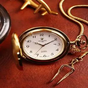 빈티지 태엽 시계 회중 포켓워치 목걸이