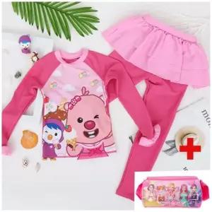 [오키즈]뽀로로 상하수영복 스위트   수영가방 증정