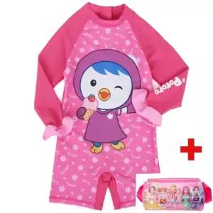 [오키즈]뽀로로 수영복 패티 바디슈트   수영가방 증정