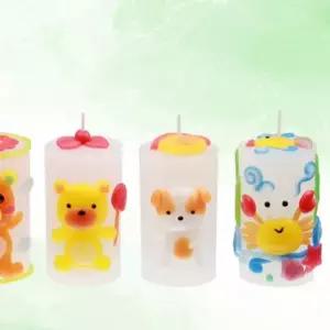 꾸미기셋트 꼬마 이야코 32619 10인용 파라핀양초